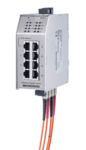 10-Port GbE Industrial PL Switch (opt. PoE)